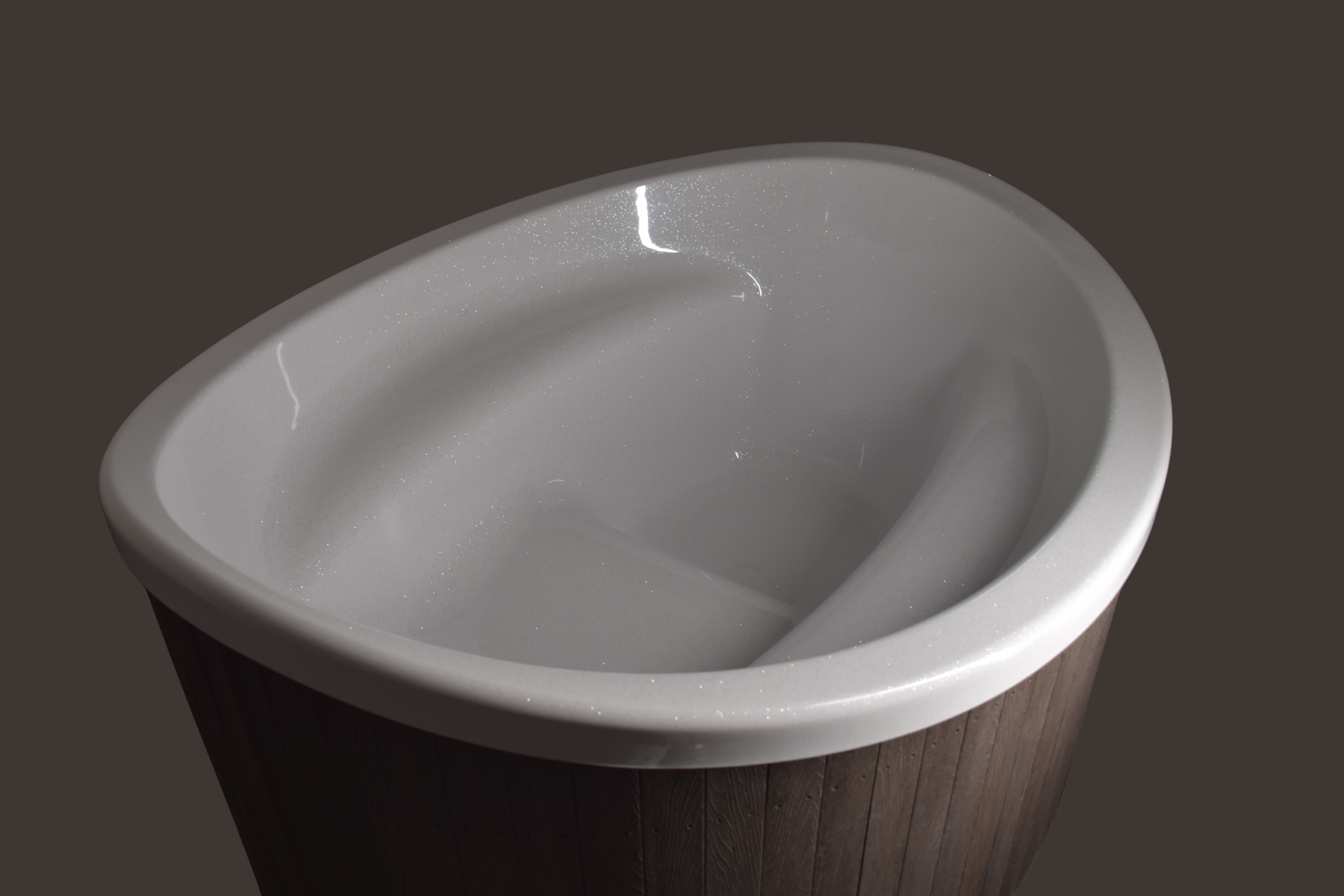 Oval Cold Water Tub Set